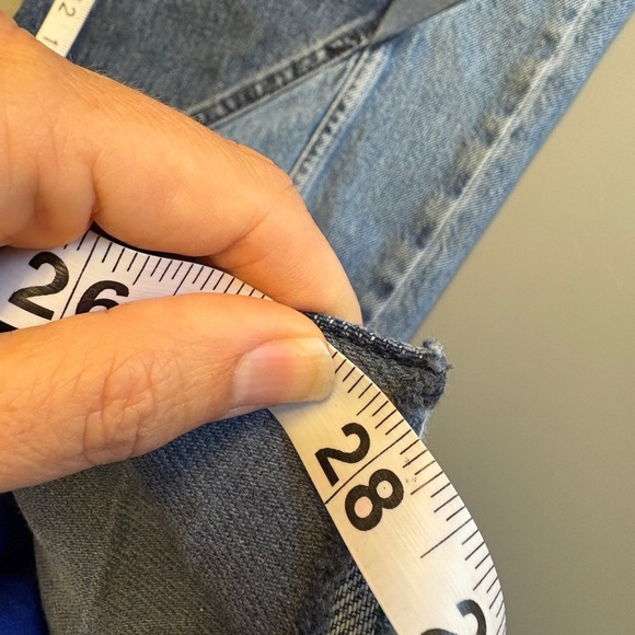 BDG Urban Outfitters s 27 High Rise Modern Boyfriend Women Jeans Two-Tone Blue - Picture 5 of 7